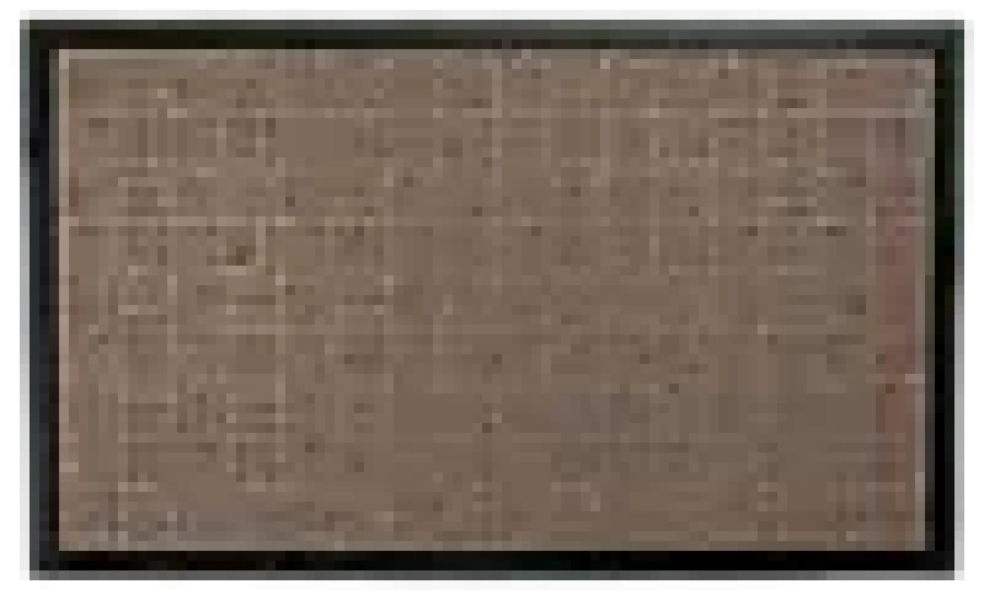 Dørmatte Robust beige 45x75cm- Sale