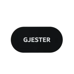 Dørskilt GJESTER oval-Esbada Discount