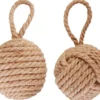Dørstopper/veggbeskytter i Jute knute apehånd 1,8kg-Fix O Moll New