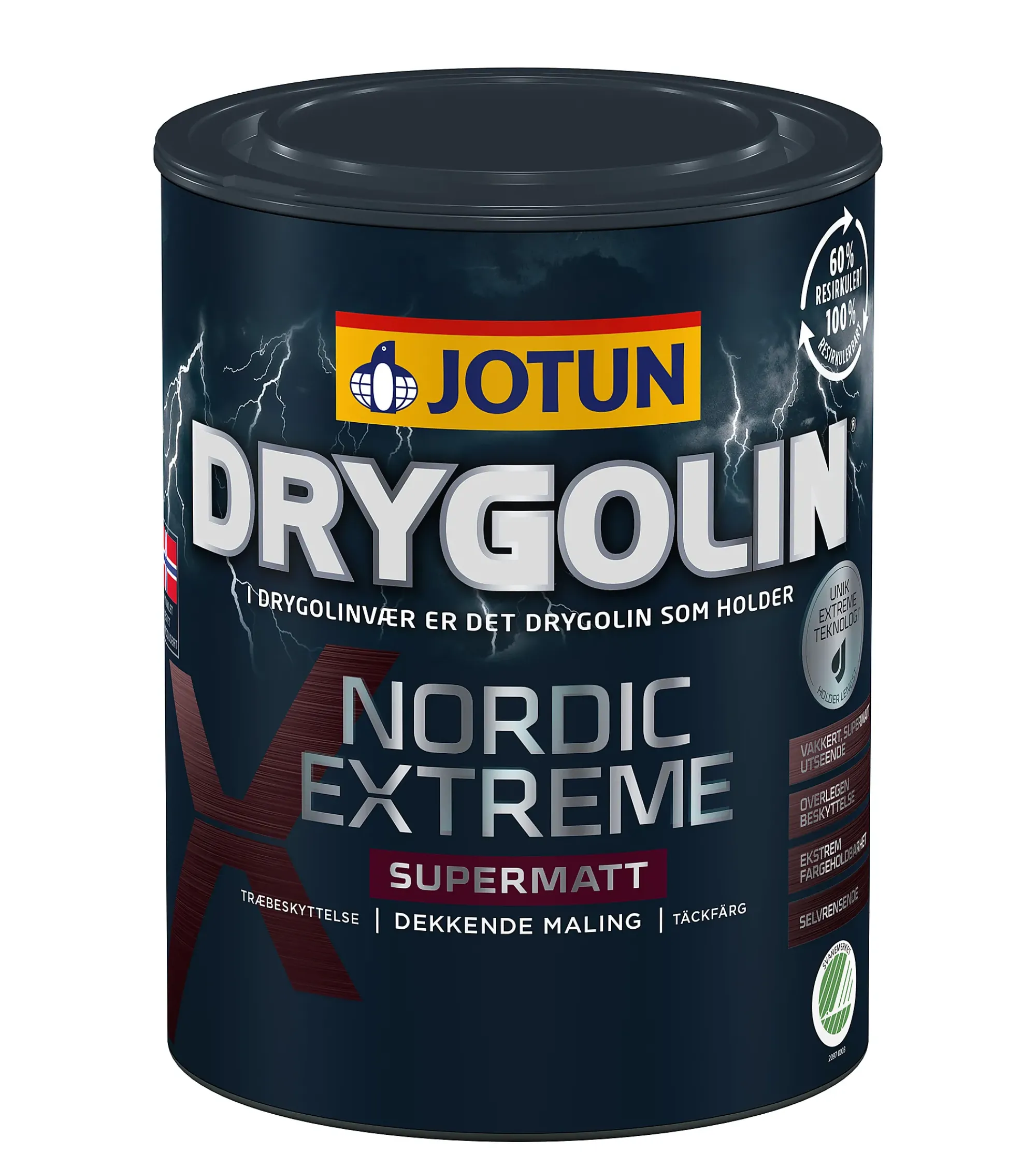 Drygolin Nordic Extreme supermatt A base 0,68l-Jotun Clearance