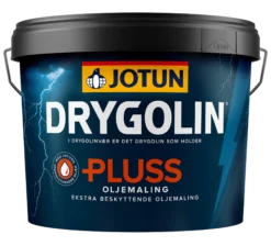 Drygolin Pluss Oljemaling hvit 9l-Jotun Clearance