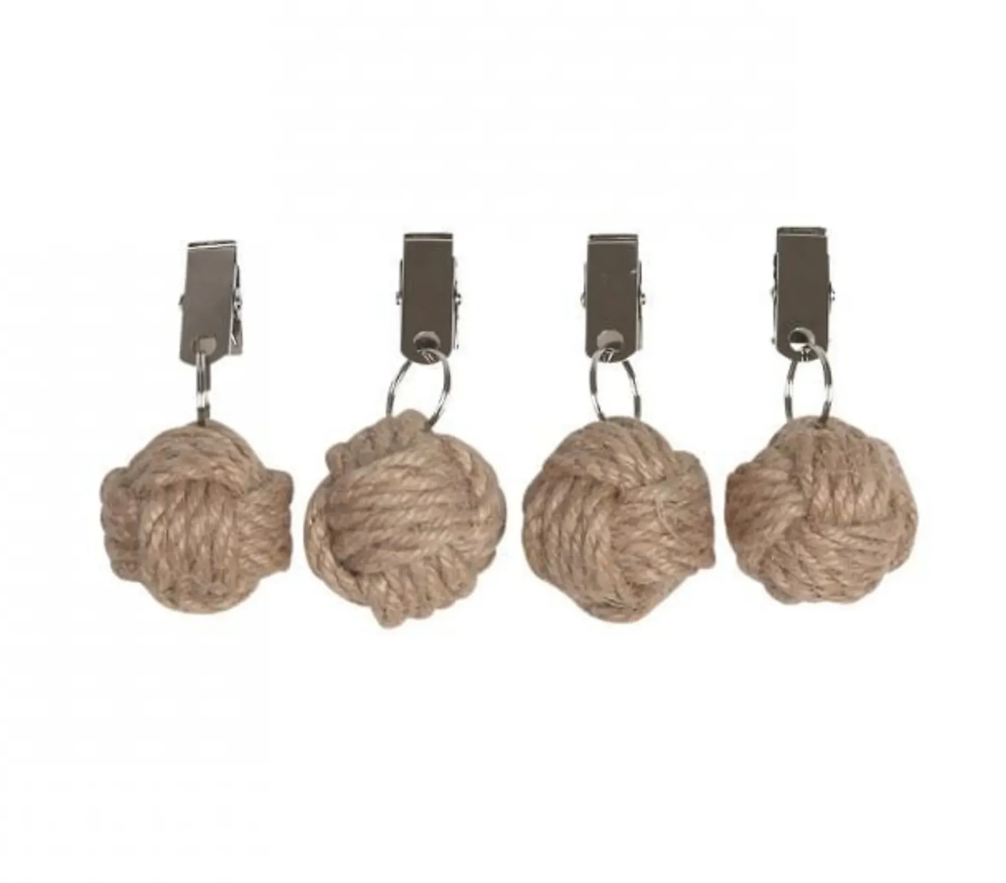 Duklodd Knuten Jute 64g 4stk-Fondaco New