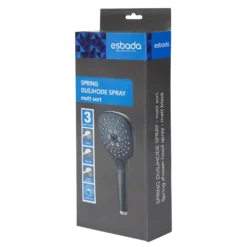 Dusjhode Spring Spray med 3 innstillinger matt-Esbada Outlet