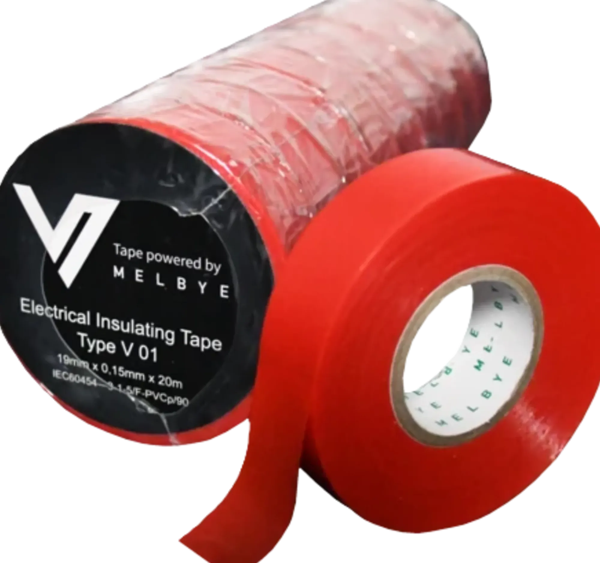 ELTAPE RØD 19MMX20M- New