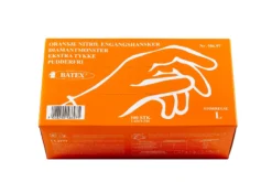 Engangshansker ekstra tykke nitril 100 pk. Str. M-Batex New
