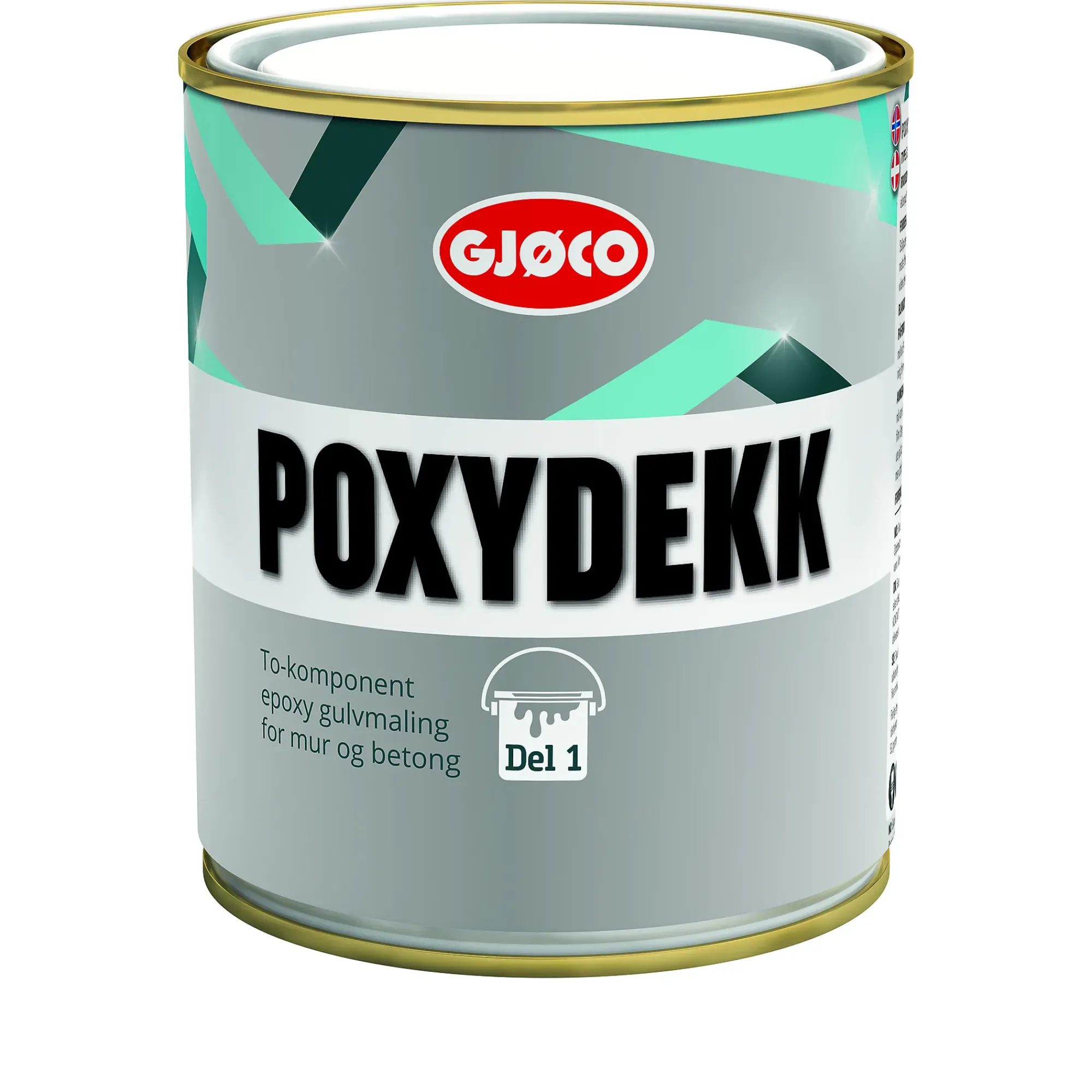 Epoxymaling Poxydekk del 1 B base 0,7l-Gjøco Clearance