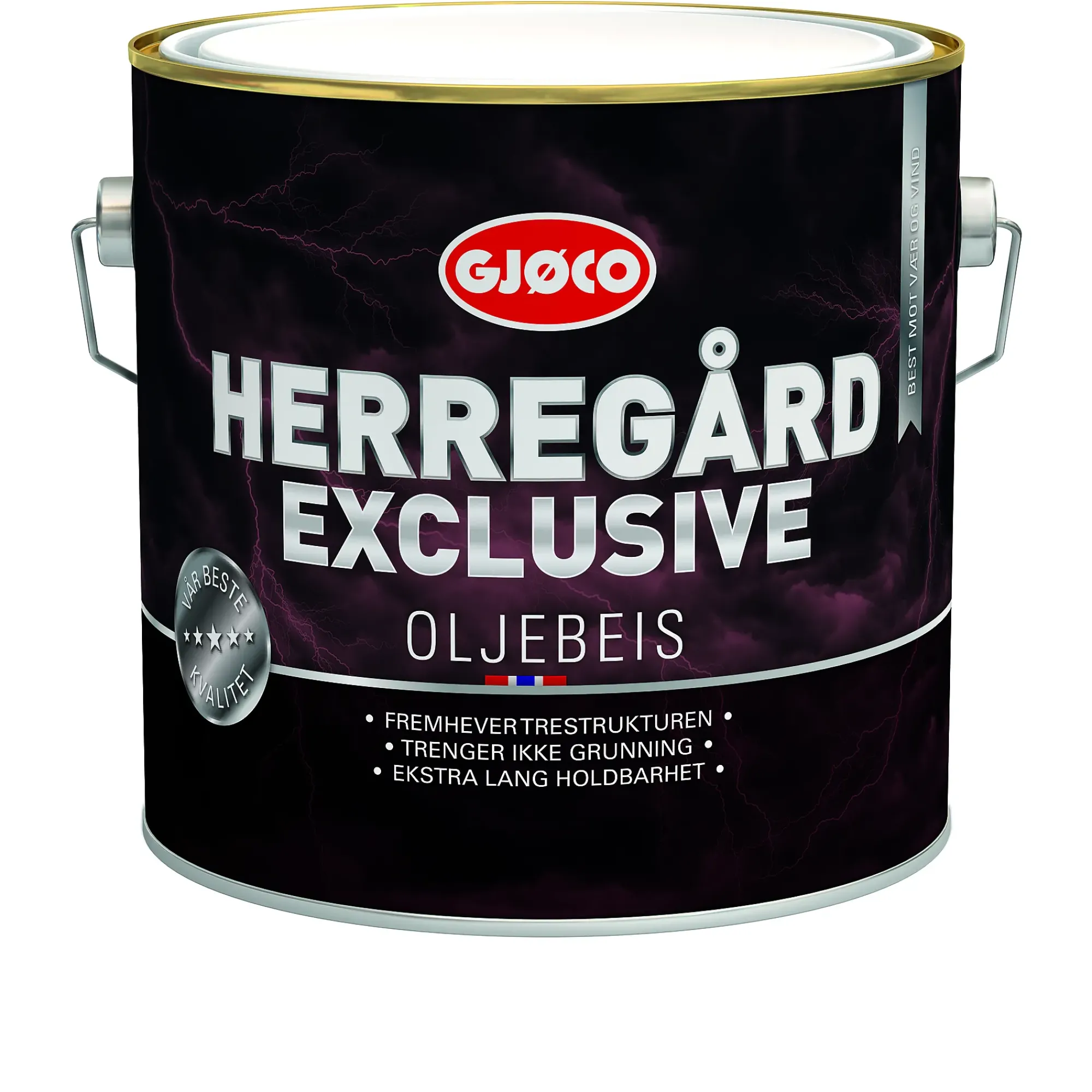 Exclusive oljebeis gul base 2,7l-Gjøco Online