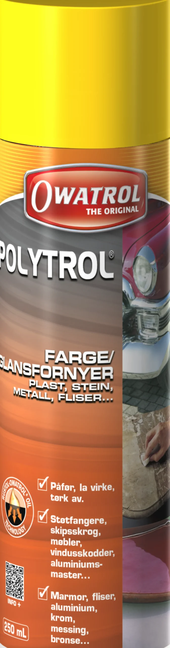 Fargefornyer spray polytrol 250ml-Owatrol Clearance