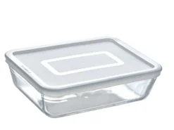Fat med lokk Cook & Freeze 27x22x9cm 4l Glass-Pyrex Clearance