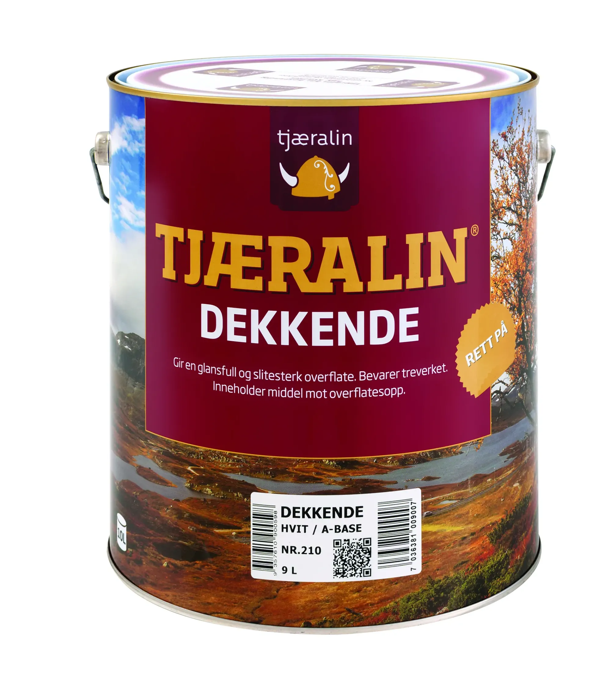 Ferdig-Farge Sort 10l-Tjæralin Best