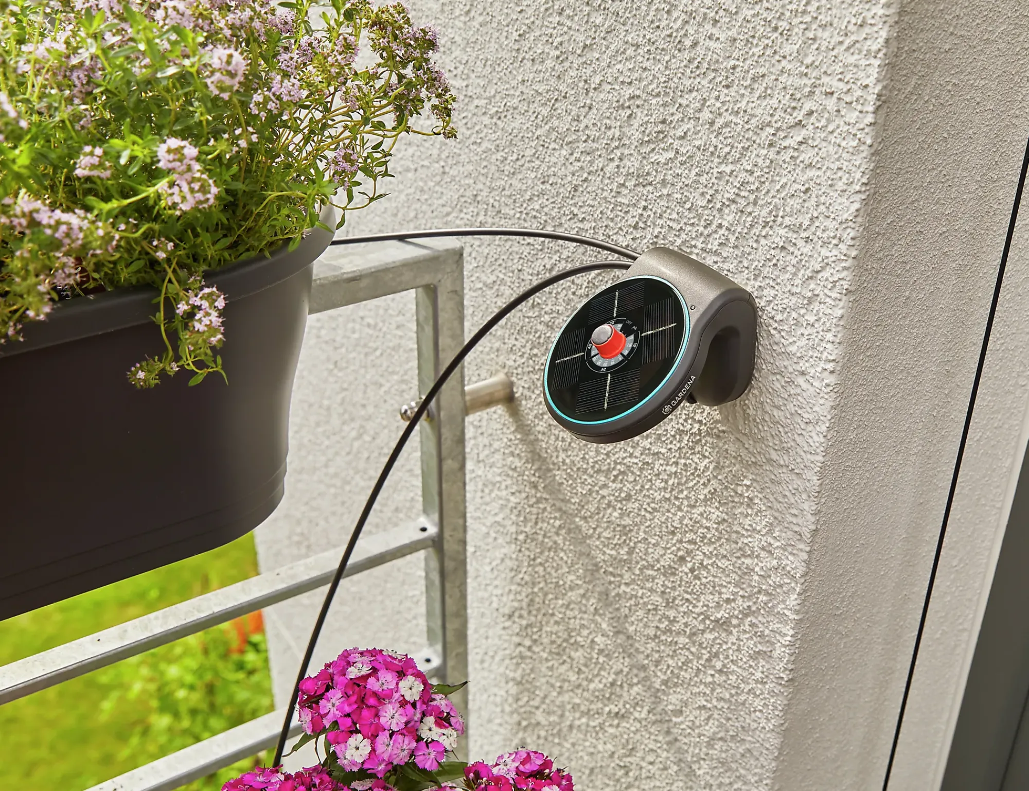 Ferie og balkongvanningssett Aquabloom-Gardena Hot