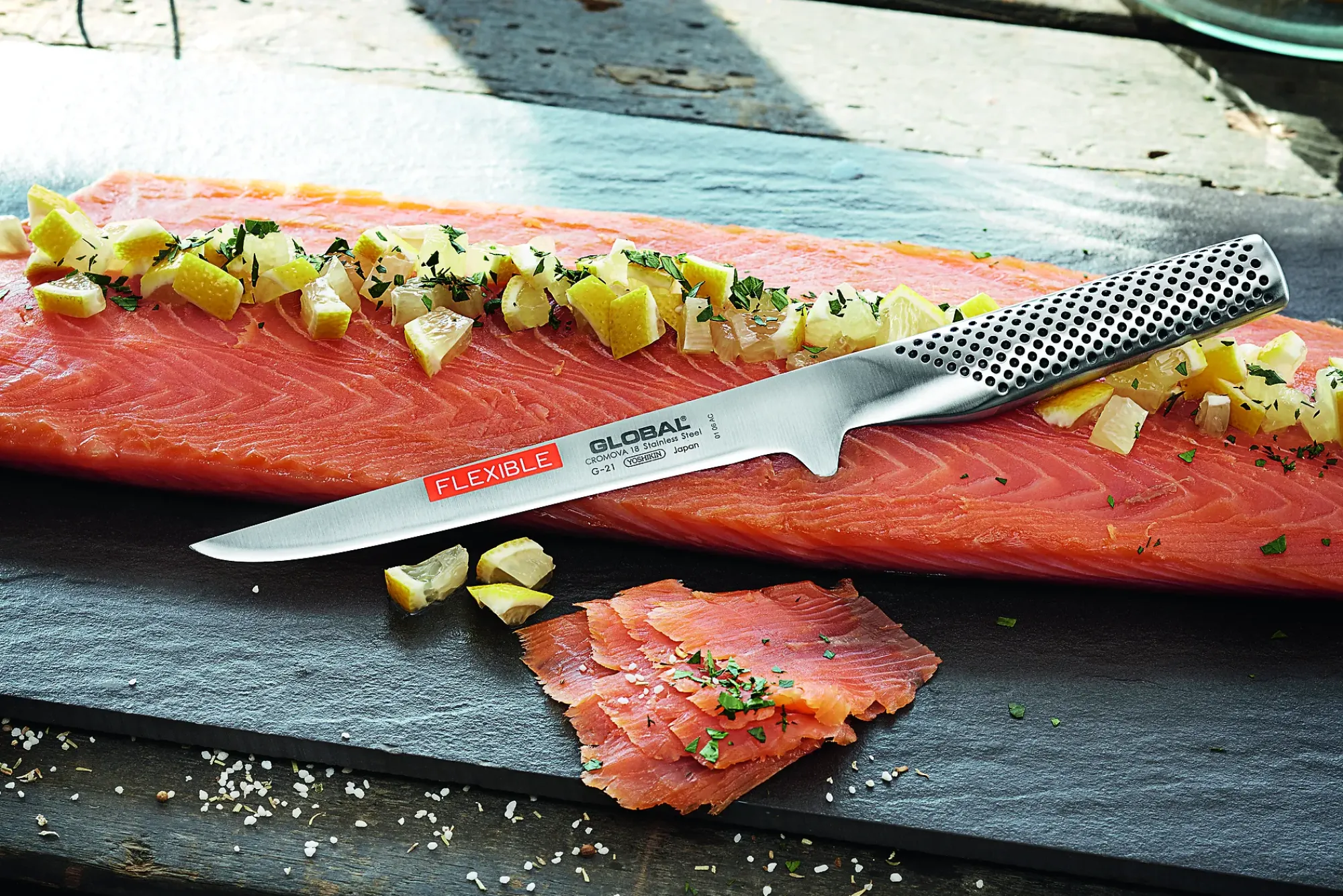 Filetkniv G-21 16cm-Global Best