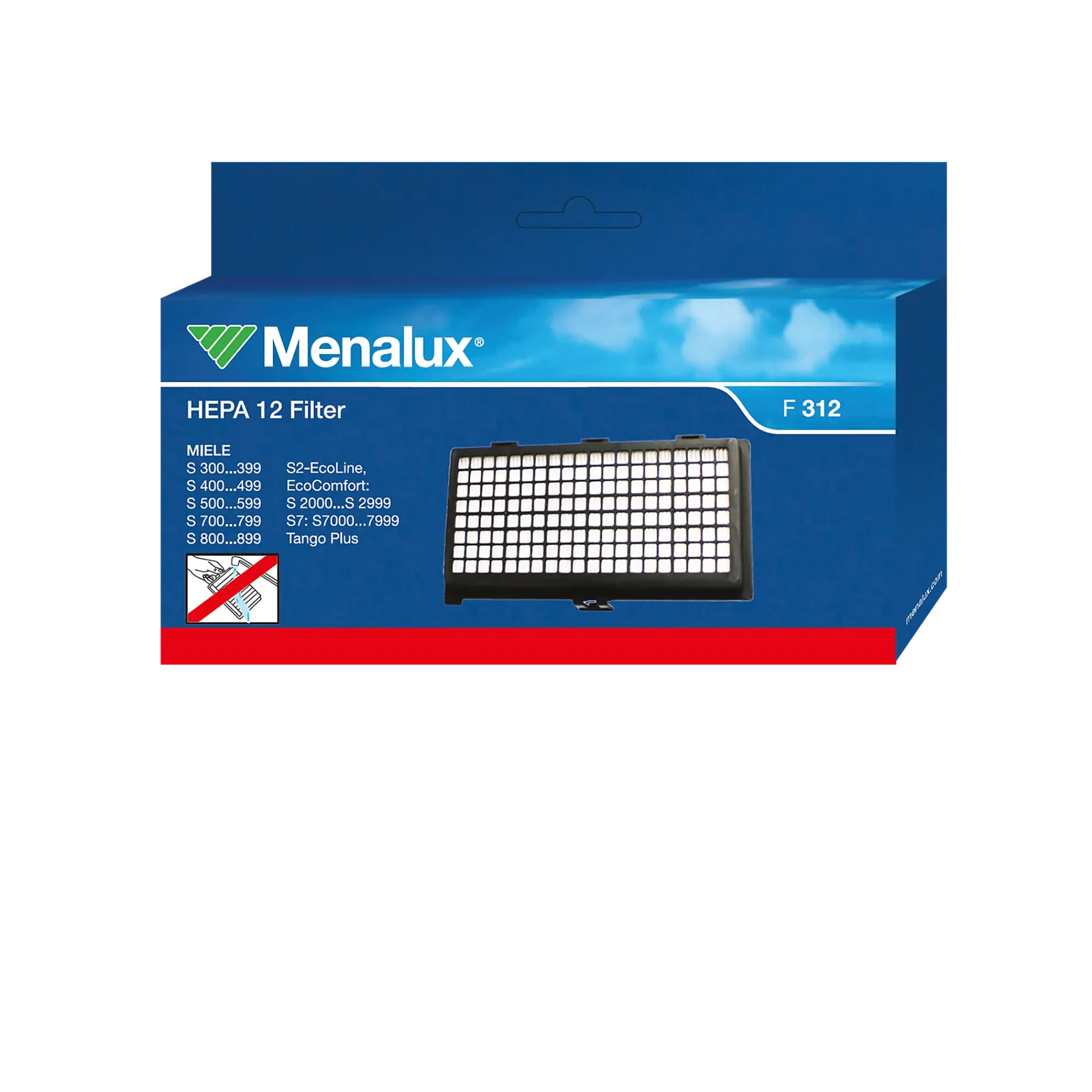 Filter F312 -Hepa Miele-Menalux Best