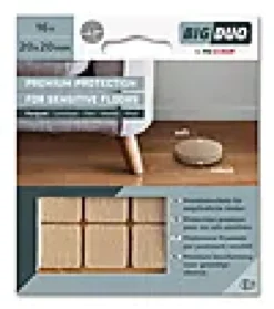 FILTKNOTT BEIGE 20x20 SK GLATT OVERFLATE,STØYREDUSERENDE-Fix O Moll Best
