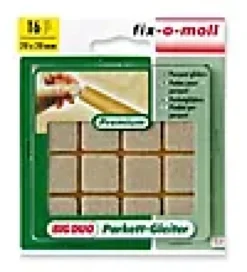 FILTKNOTT BEIGE 20x20 SK GLATT OVERFLATE,STØYREDUSERENDE-Fix O Moll Best