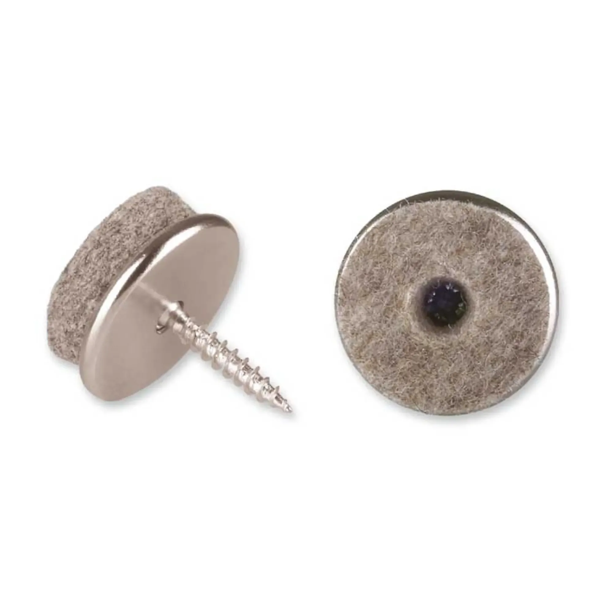 Filtknott i 100% ull med skrue 28mm-Fix O Moll