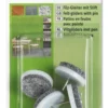 Filtknott med stift til stol og bordben ø28mm hvit 8stk-Fix O Moll Outlet