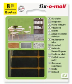Filtknott til stol og bord 16x44mm 8stk-Fix O Moll Outlet