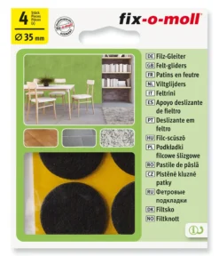 FILT TIL STOL&BORD Ø35MM 4STK FIX-O-MOLL-Fix O Moll New