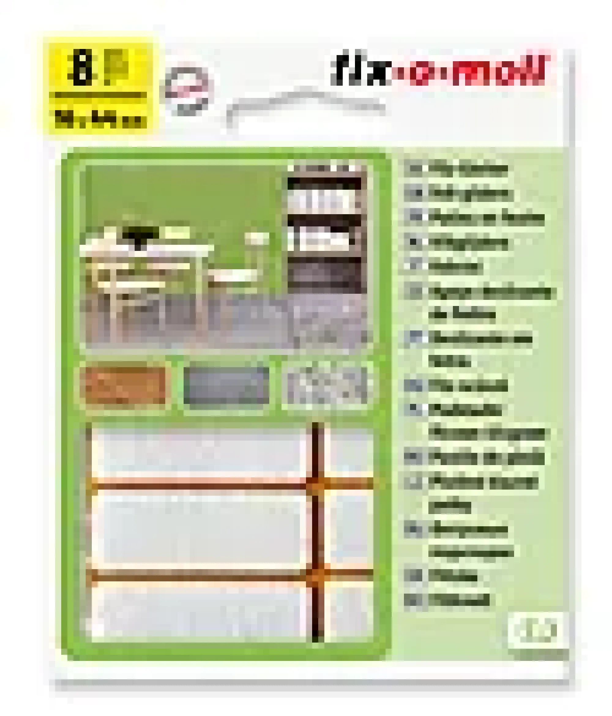 Filt til stol&bord 16x44mm hvit 8stk-Fix O Moll