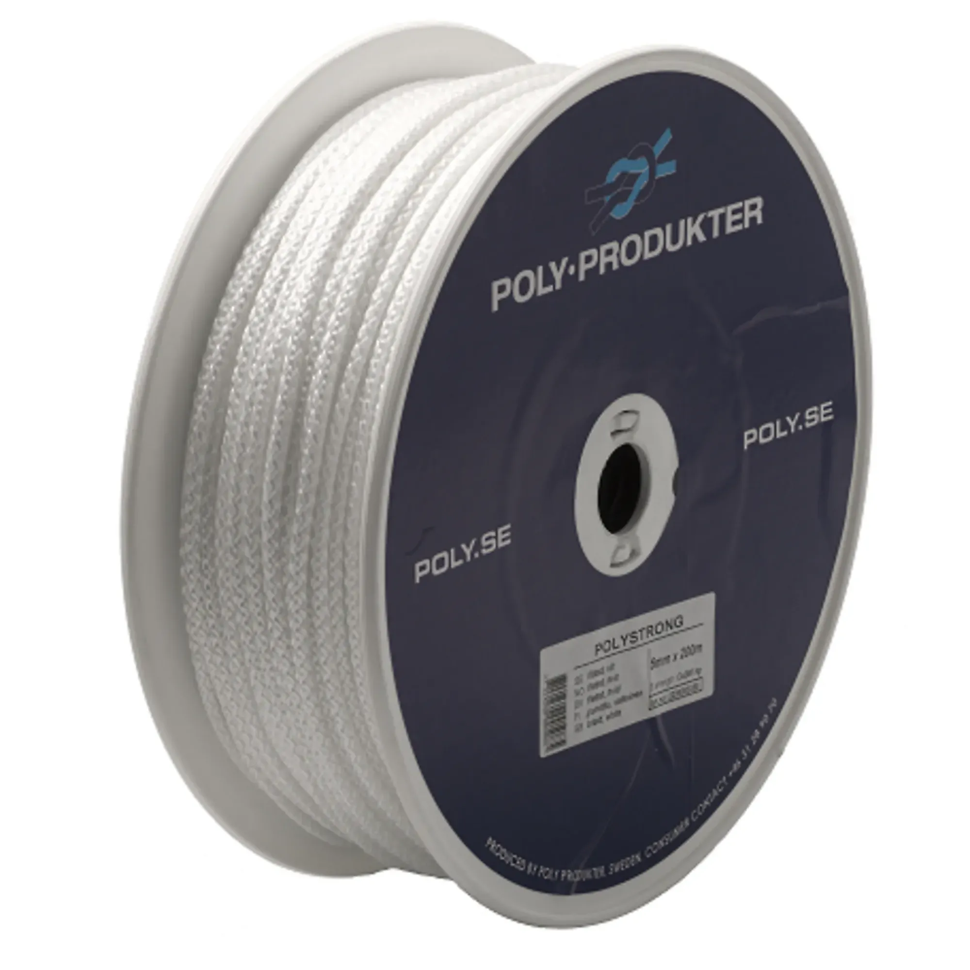 Flaggline polystrong flettet 5mm 200m-Poly Produkter Best
