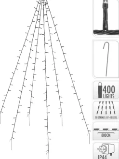 Flaggstanglys 400ledlys 8m-Ki Outlet