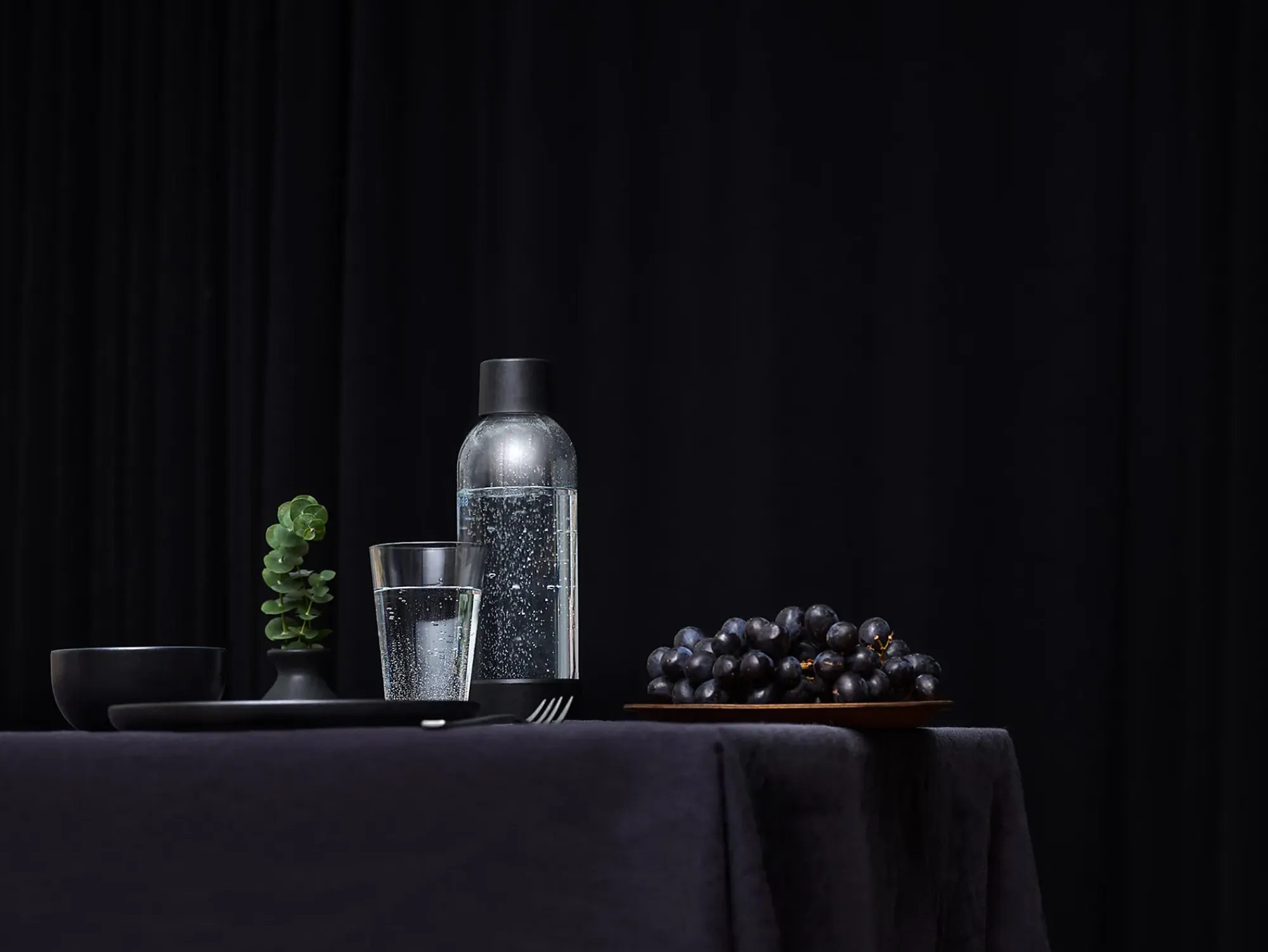 Flaske Black 1L 2stk-Mysoda Discount