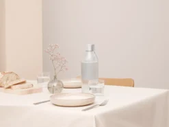 Flaske Glass Silver 1L-Mysoda Clearance