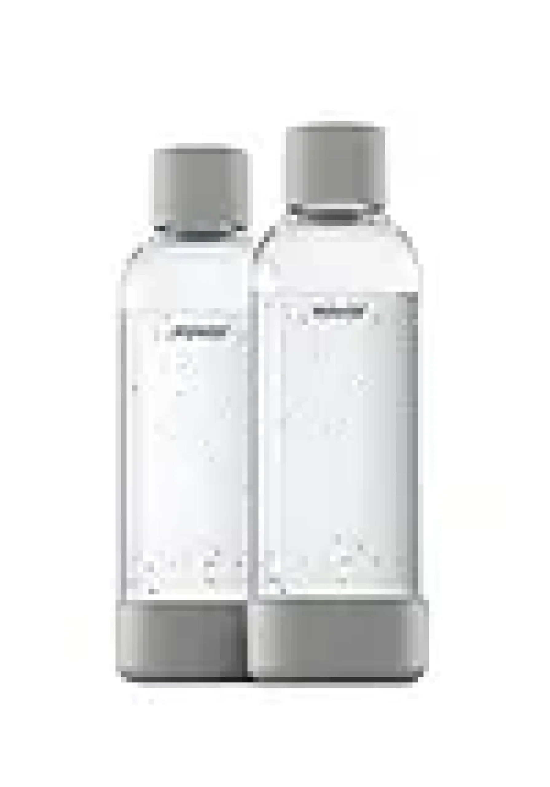 Flaske Gray 1L 2stk-Mysoda Best