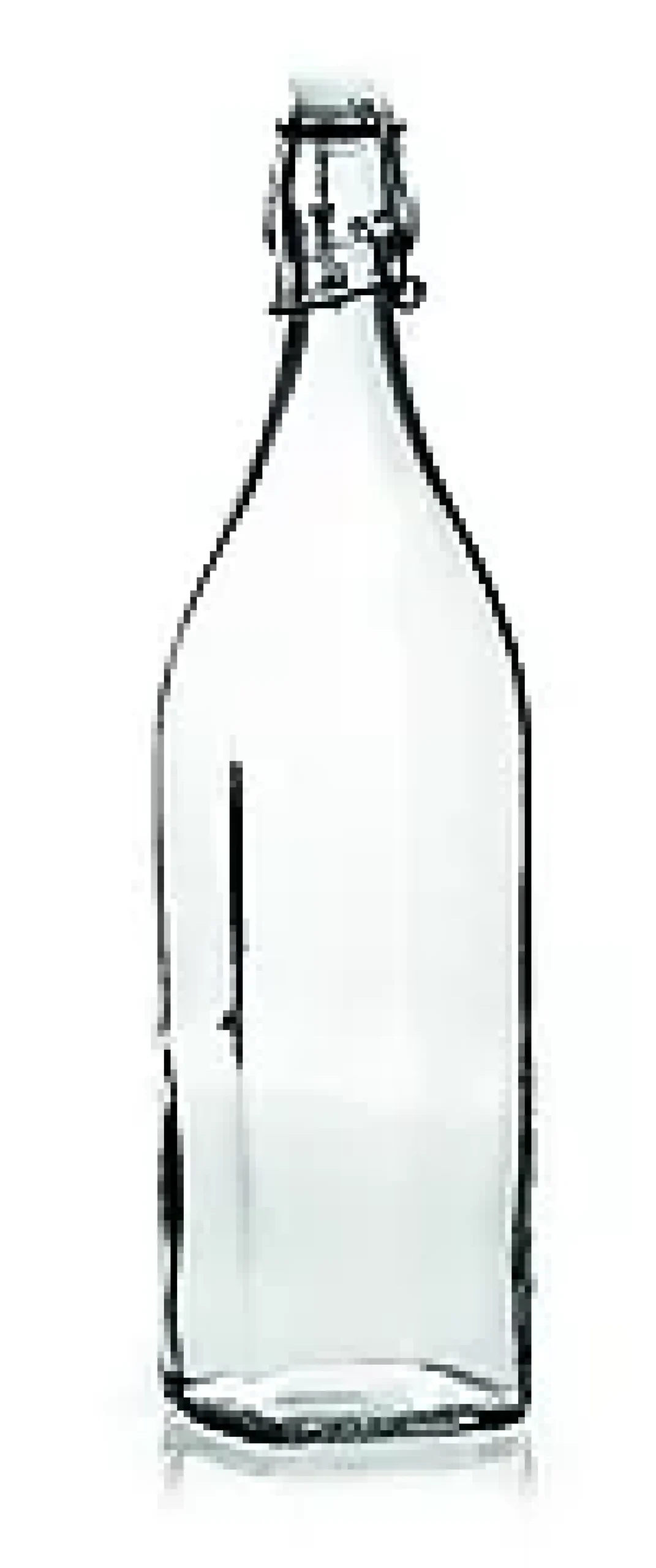 Flaske med Patentpropp Swing 100cl Klar-Bormioli rocco Best