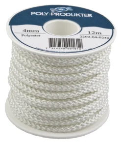 Flettet polyesterline 4.00mmx12m-Poly Produkter New