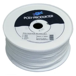 Flettet polyesterline 5.00mmx100 m-Poly Produkter New