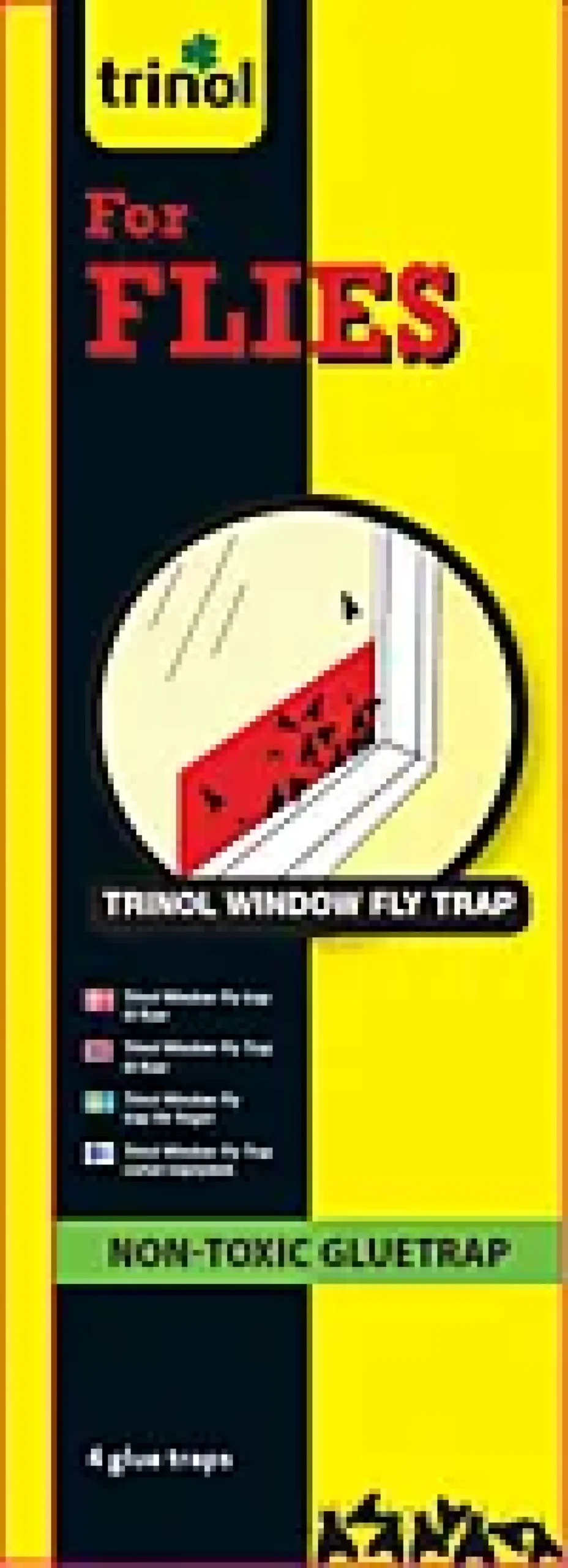 Fluefanger vindu 4stk-Trinol Outlet