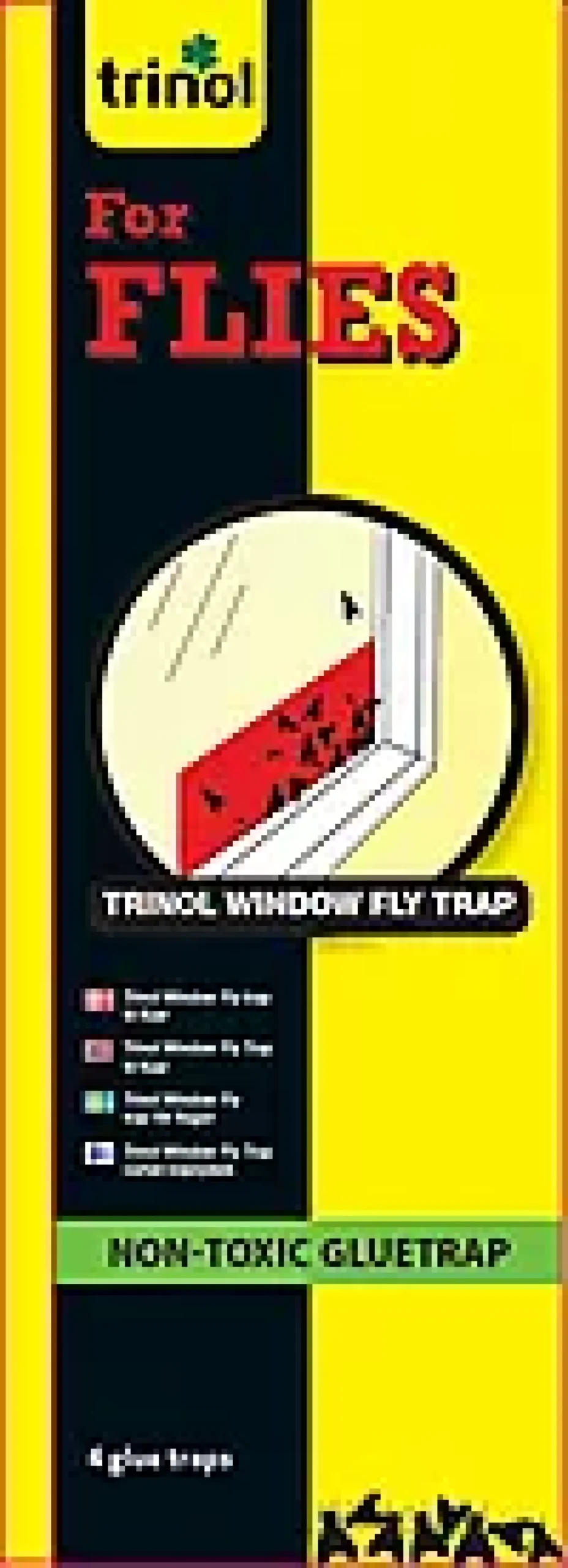 Fluefanger vindu 4stk-Trinol Outlet