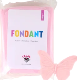 Fondant rosa pastell 250g-Cacas Best