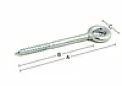 FORANKR.RING TREGJENGER 8X77-110/31 Ø15,5-Habo Online