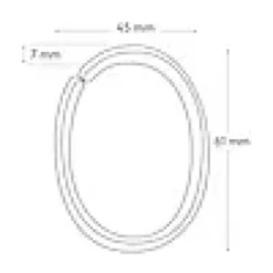 Forhengsringer Clips Plast 12Stk-Sealskin Discount