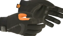 Fritidshanske imitert semsket skinn str.8-Workhand Clearance