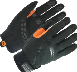Fritidshanske imitert semsket skinn str.8-Workhand Clearance