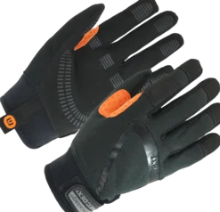 Fritidshanske imitert semsket skinn str.8-Workhand Clearance