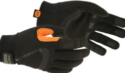 Fritidshanske imitert semsket skinn str.8-Workhand Clearance