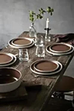 Frokosttallerken North 21cm Matte Hvit/Matt Bark-Studio round Online