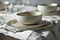 Frokosttallerken North 21cm Matte Hvit/Matt Sand-Studio round New