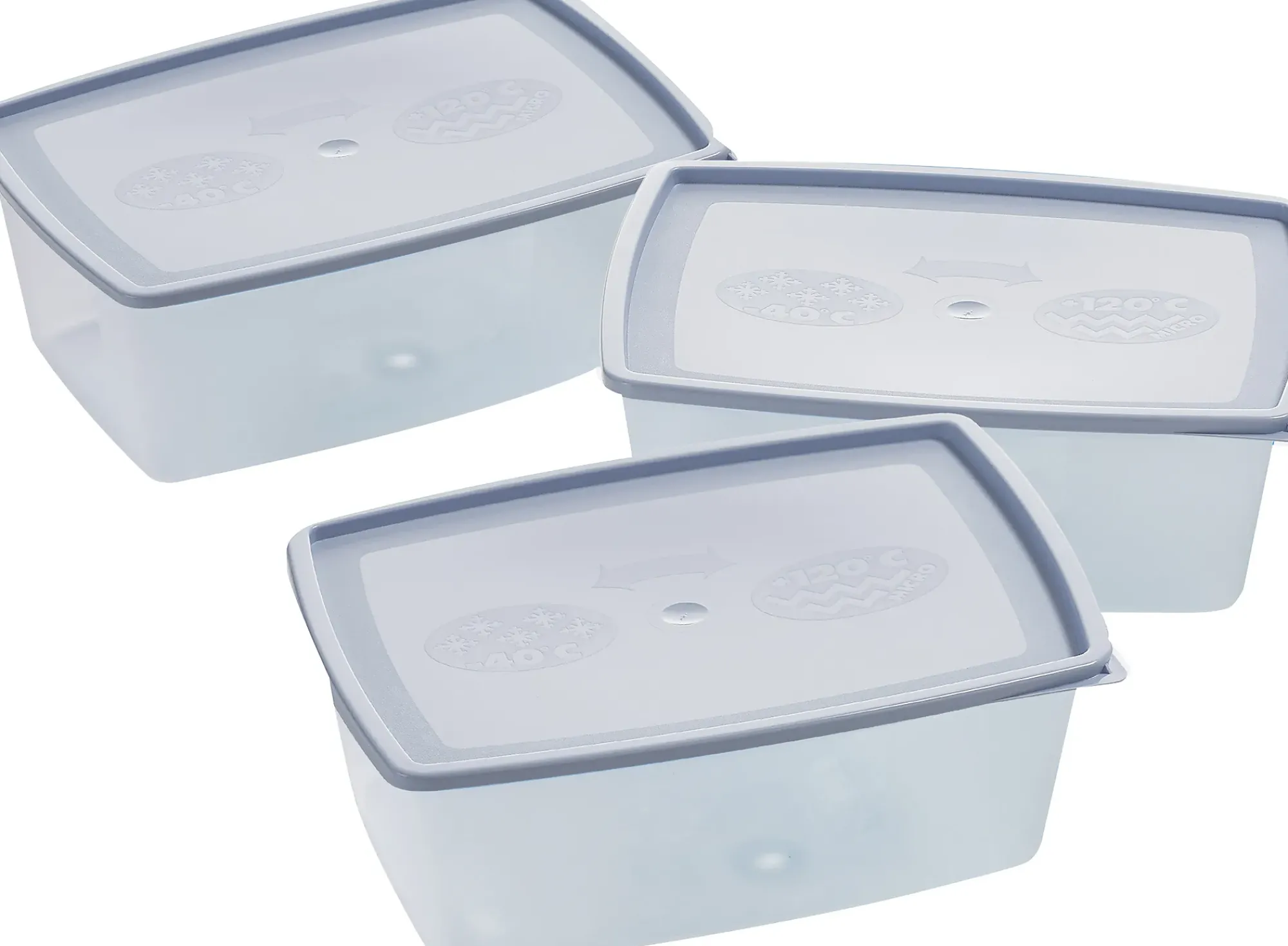 Frys/mikroboks 0,8l 3stk-Nordiska plast Best