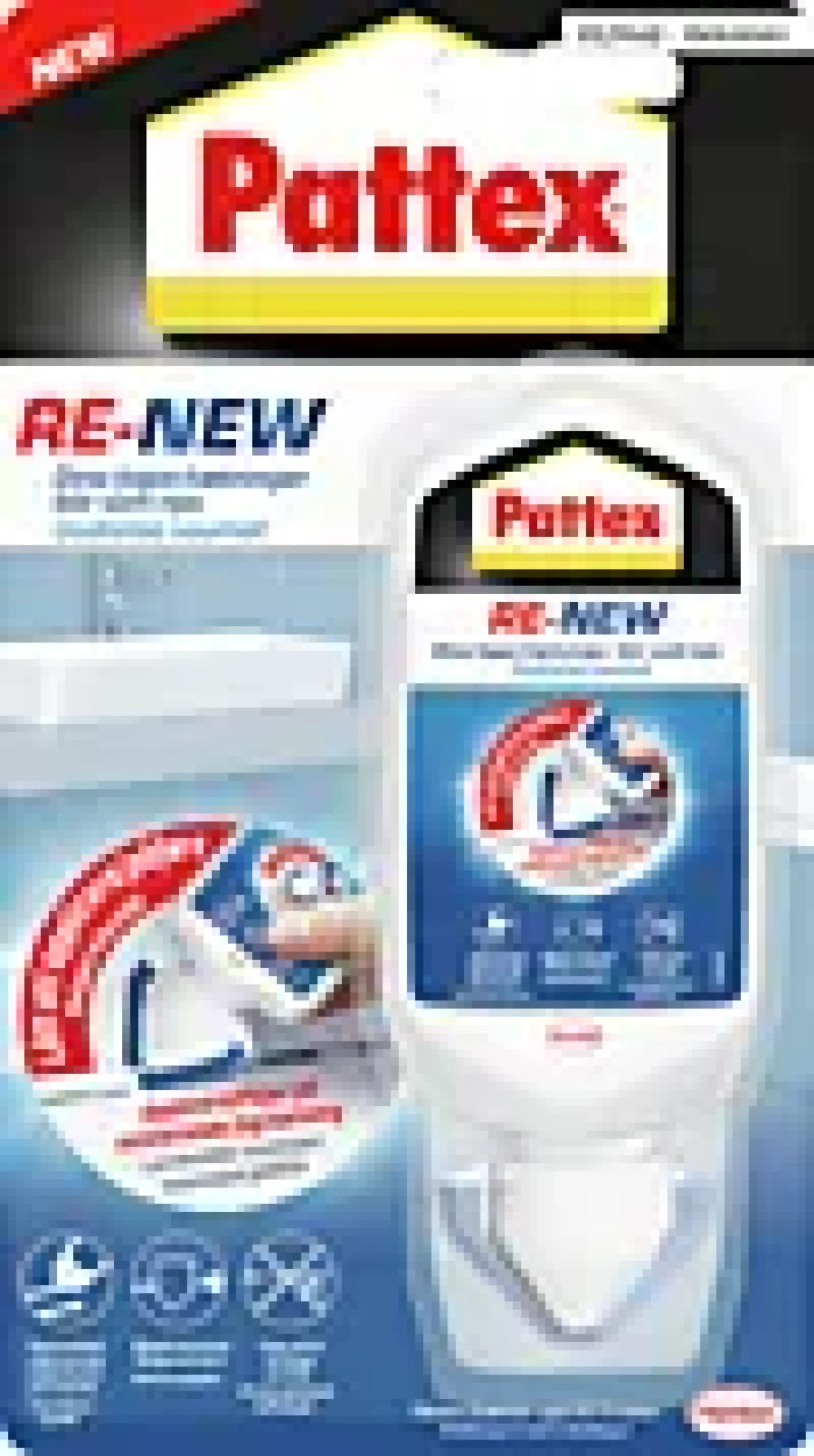 Fugefornyer hvit 80ml-Pattex Outlet