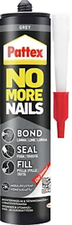 Fugelim Bond-Seal-Fill Grå 280ml-Pattex Hot