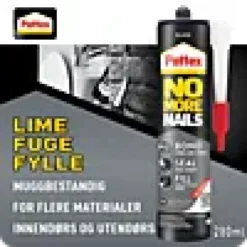 Fugelim Bond-Seal-Fill SVART 280ml-Pattex Outlet