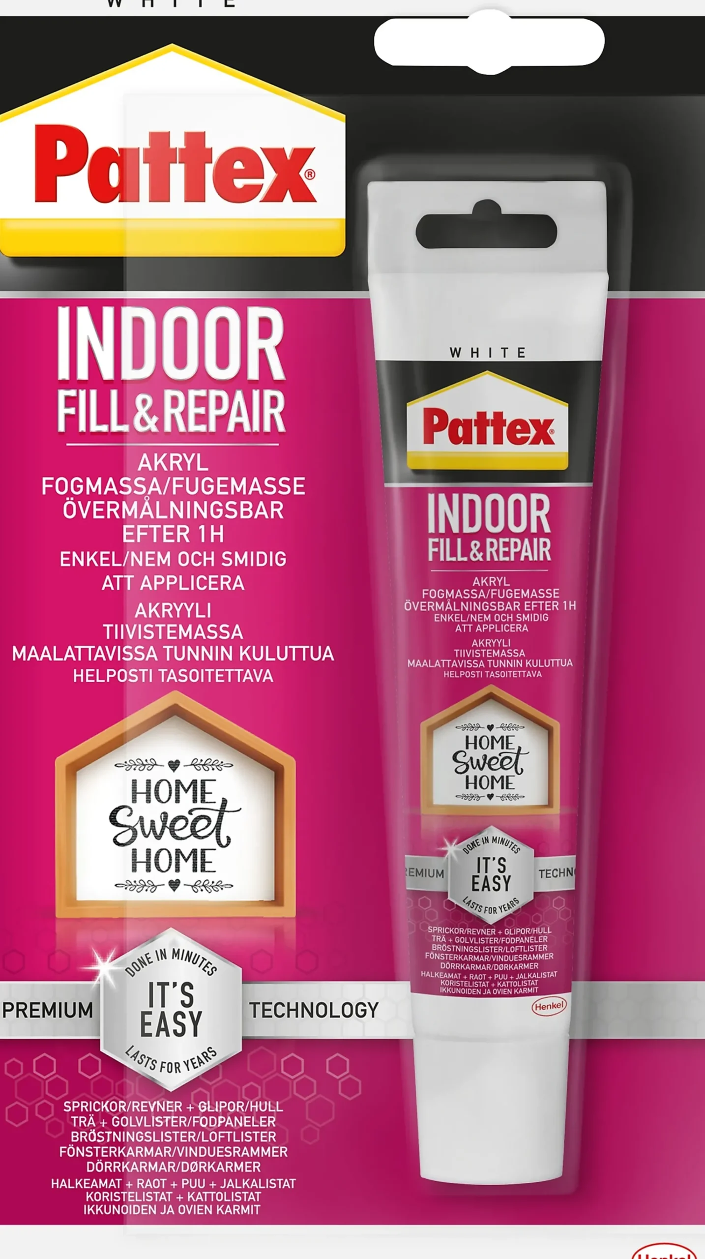 Fugemasse akryl 50ml-Pattex New
