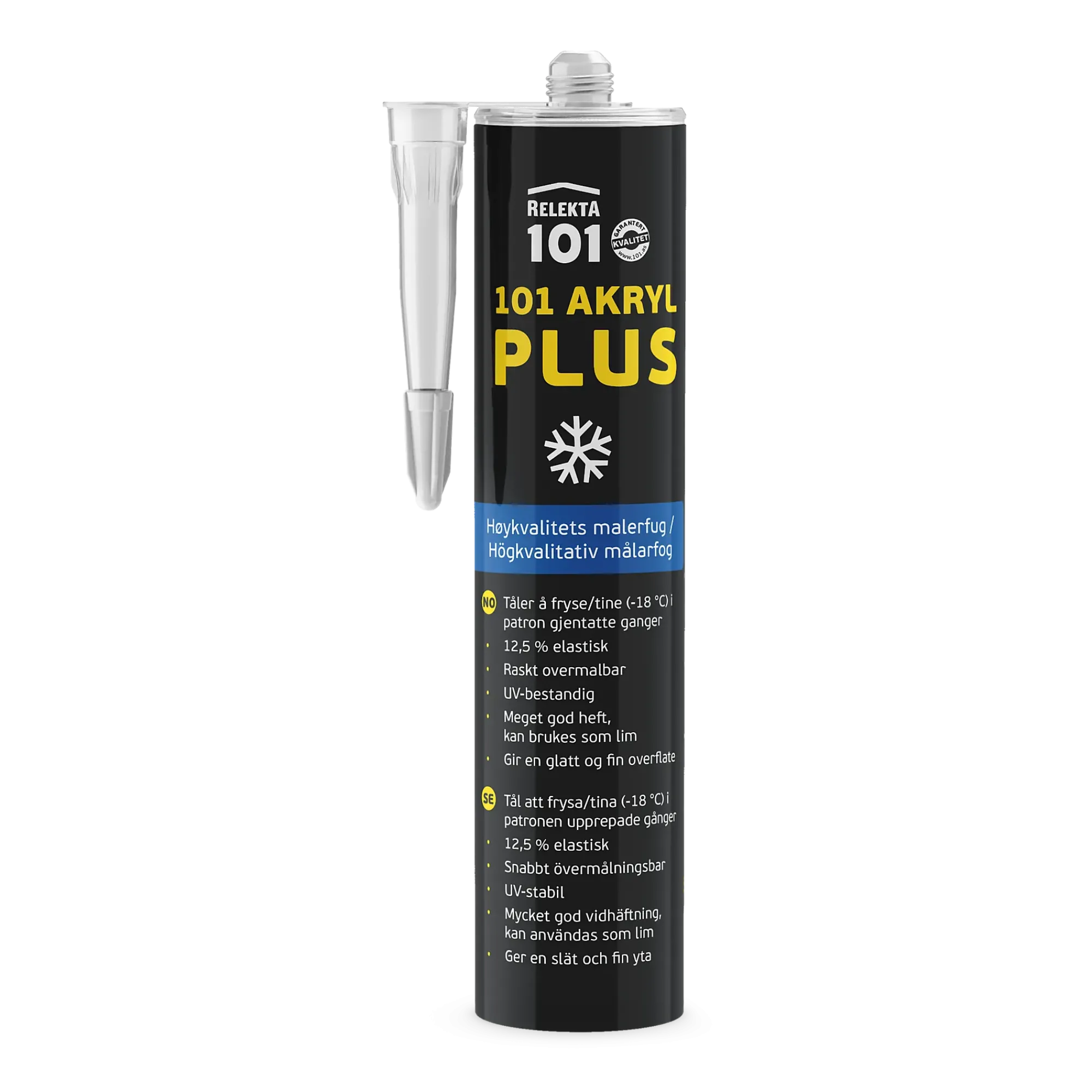 Fugemasse Akryl Plus 101 310ml-Relekta101 Hot
