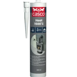 FUGEMASSE HEAT 1500°C GRÅSVART-Casco